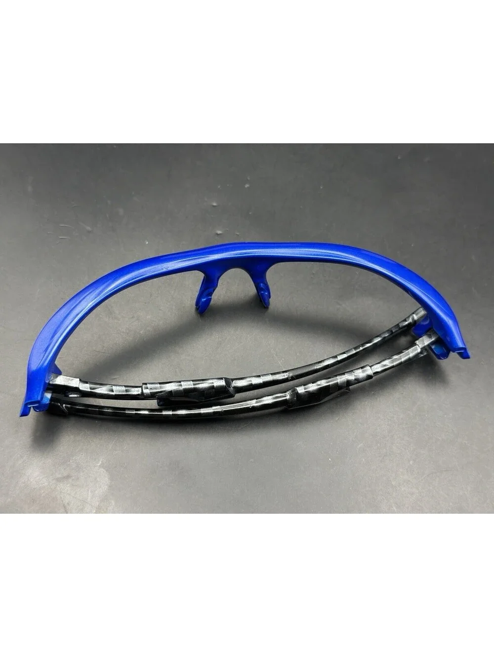 Oakley Flak Jacket Team Blue/Carbon Fiber Frame